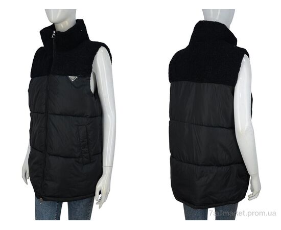 Жилетка женская Весна/осень 2321 black (5 шт. р.сетка 48-56) "Hope" недорого оптом от прямого поставщика, изображение 3 Фотография Жилетка женская Весна/осень 2321 black (5 шт. р.сетка 48-56) "Hope" недорого оптом от прямого поставщика, изображение 3