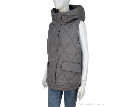 Жилетка женская Весна/осень 9155 coffe (5 шт. р.сетка 48-56) "Hope" недорого оптом от прямого поставщика Фотография Жилетка женская Весна/осень 9155 coffe (5 шт. р.сетка 48-56) "Hope" недорого оптом от прямого поставщика