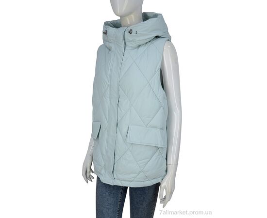 Жилетка женская Весна/осень 9155 sky blue (5 шт. р.сетка 48-56) "Hope" недорого оптом от прямого поставщика Фотография Жилетка женская Весна/осень 9155 sky blue (5 шт. р.сетка 48-56) "Hope" недорого оптом от прямого поставщика