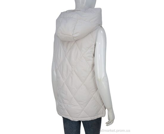 Жилетка женская Весна/осень 9155 beige (5 шт. р.сетка 48-56) "Hope" недорого оптом от прямого поставщика, изображение 2 Фотография Жилетка женская Весна/осень 9155 beige (5 шт. р.сетка 48-56) "Hope" недорого оптом от прямого поставщика, изображение 2