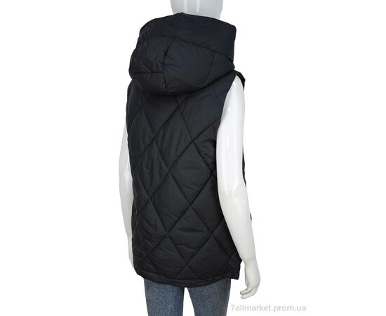 Жилетка женская Весна/осень 9155 black (5 шт. р.сетка 48-56) "Hope" недорого оптом от прямого поставщика, изображение 2 Фотография Жилетка женская Весна/осень 9155 black (5 шт. р.сетка 48-56) "Hope" недорого оптом от прямого поставщика, изображение 2