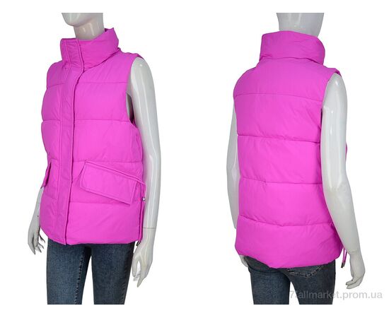 Жилетка женская Весна/осень 9133 rose (5 шт. р.сетка S-2XL) "Hope" недорого оптом от прямого поставщика, изображение 3 Фотография Жилетка женская Весна/осень 9133 rose (5 шт. р.сетка S-2XL) "Hope" недорого оптом от прямого поставщика, изображение 3