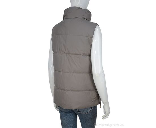 Жилетка женская Весна/осень 9133 coffe (5 шт. р.сетка S-2XL) "Hope" недорого оптом от прямого поставщика, изображение 2 Фотография Жилетка женская Весна/осень 9133 coffe (5 шт. р.сетка S-2XL) "Hope" недорого оптом от прямого поставщика, изображение 2