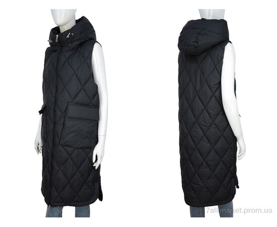 Жилетка жіноча Весна/осінь 9158 black-5 (5 шт. р.сітка48-56) "Hope" недорого оптом від прямого постачальника, зображення 3 Жилетка жіноча Весна/осінь 9158 black-5 (5 шт. р.сітка48-56) "Hope" недорого оптом від прямого постачальника, зображення 3