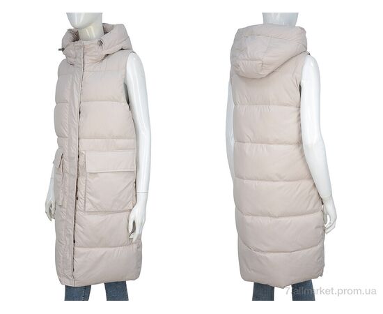 Жилетка жіноча Весна/осінь 9125 beige-5 (5 шт. р.сіткаS-2XL) "Hope" недорого оптом від прямого постачальника, зображення 3 Жилетка жіноча Весна/осінь 9125 beige-5 (5 шт. р.сіткаS-2XL) "Hope" недорого оптом від прямого постачальника, зображення 3