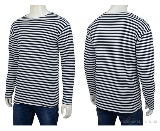 Тільняшка чоловіча Весна/осінь Тельняшка чоловіча з начісом (6 шт. р.сітка50-60) "Banko" недорого оптом від прямого постачальника, зображення 3 Тільняшка чоловіча Весна/осінь Тельняшка чоловіча з начісом (6 шт. р.сітка50-60) "Banko" недорого оптом від прямого постачальника, зображення 3