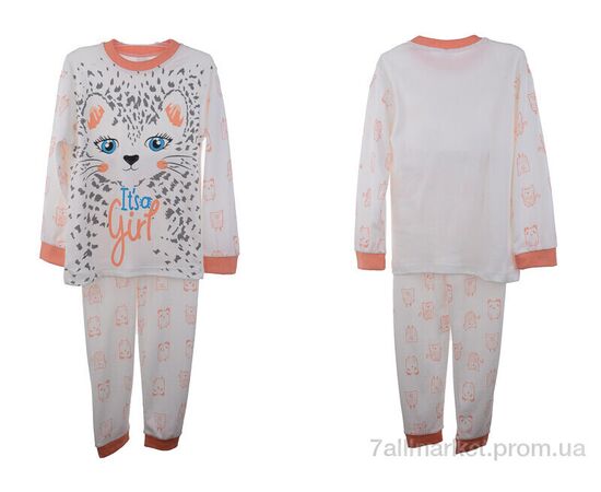 Дитяча піжама Весна/осінь 001-1 white (3 шт. р.сітка7-9) "OL" недорого оптом від прямого постачальника, зображення 3 Дитяча піжама Весна/осінь 001-1 white (3 шт. р.сітка7-9) "OL" недорого оптом від прямого постачальника, зображення 3