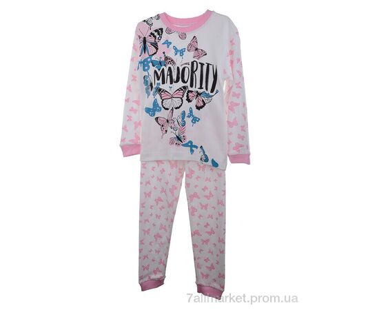 Дитяча піжама Весна/осінь 001-2 white (3 шт. р.сітка7-9) "OL" недорого оптом від прямого постачальника Дитяча піжама Весна/осінь 001-2 white (3 шт. р.сітка7-9) "OL" недорого оптом від прямого постачальника