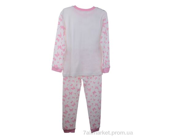 Дитяча піжама Весна/осінь 001-2 white (3 шт. р.сітка7-9) "OL" недорого оптом від прямого постачальника, зображення 2 Дитяча піжама Весна/осінь 001-2 white (3 шт. р.сітка7-9) "OL" недорого оптом від прямого постачальника, зображення 2