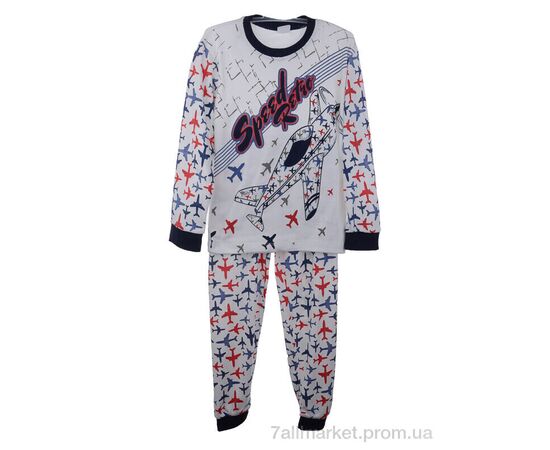 Дитяча піжама Весна/осінь 001-5 white (3 шт. р.сітка7-9) "OL" недорого оптом від прямого постачальника Дитяча піжама Весна/осінь 001-5 white (3 шт. р.сітка7-9) "OL" недорого оптом від прямого постачальника