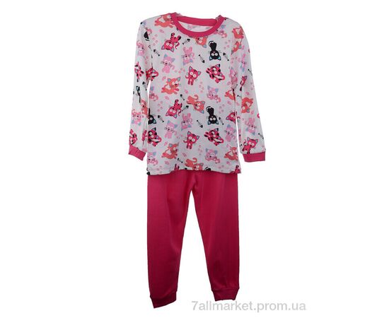 Дитяча піжама Весна/осінь 002-1 pink (5 шт. р.сітка3-7) "OL" недорого оптом від прямого постачальника Дитяча піжама Весна/осінь 002-1 pink (5 шт. р.сітка3-7) "OL" недорого оптом від прямого постачальника