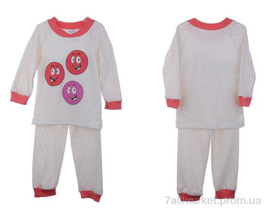 Дитяча піжама Весна/осінь 003-1 white (4 шт. р.сітка1-4) "OL" недорого оптом від прямого постачальника, зображення 3 Дитяча піжама Весна/осінь 003-1 white (4 шт. р.сітка1-4) "OL" недорого оптом від прямого постачальника, зображення 3