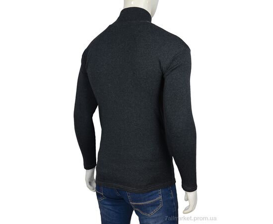 Водолазка чоловіча Зима 786 т.сірий (2 шт. р.сітка3XL-4XL) "Textile" недорого оптом від прямого постачальника, зображення 2 Водолазка чоловіча Зима 786 т.сірий (2 шт. р.сітка3XL-4XL) "Textile" недорого оптом від прямого постачальника, зображення 2