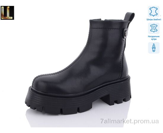 Ботинки женские стильные зима Gold102-2 (8 пар р.36-40) "Lilin" недорого оптом от прямого поставщика Фотография Ботинки женские стильные зима Gold102-2 (8 пар р.36-40) "Lilin" недорого оптом от прямого поставщика