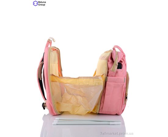 Сумка-рюкзак жіноча Весна/осінь MT001-4 pink (2 шт. р.сітка) "Reluna Group" недорого оптом від прямого постачальника, зображення 3 Сумка-рюкзак жіноча Весна/осінь MT001-4 pink (2 шт. р.сітка) "Reluna Group" недорого оптом від прямого постачальника, зображення 3