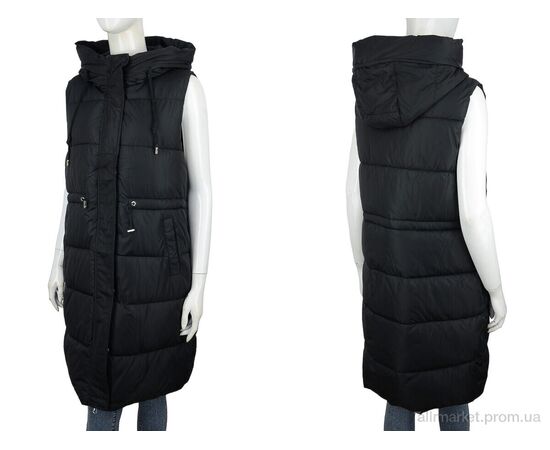 Жилетка жіноча Весна/осінь 2325 black (5 шт. р.сітка48-56) "Hope" недорого оптом від прямого постачальника, зображення 3 Жилетка жіноча Весна/осінь 2325 black (5 шт. р.сітка48-56) "Hope" недорого оптом від прямого постачальника, зображення 3