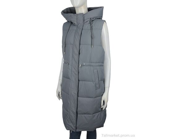 Жилетка жіноча Весна/осінь 2325 grey (5 шт. р.сітка48-56) "Hope" недорого оптом від прямого постачальника Жилетка жіноча Весна/осінь 2325 grey (5 шт. р.сітка48-56) "Hope" недорого оптом від прямого постачальника