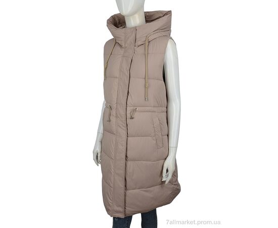 Жилетка жіноча Весна/осінь 2325 brown (5 шт. р.сітка48-56) "Hope" недорого оптом від прямого постачальника Жилетка жіноча Весна/осінь 2325 brown (5 шт. р.сітка48-56) "Hope" недорого оптом від прямого постачальника