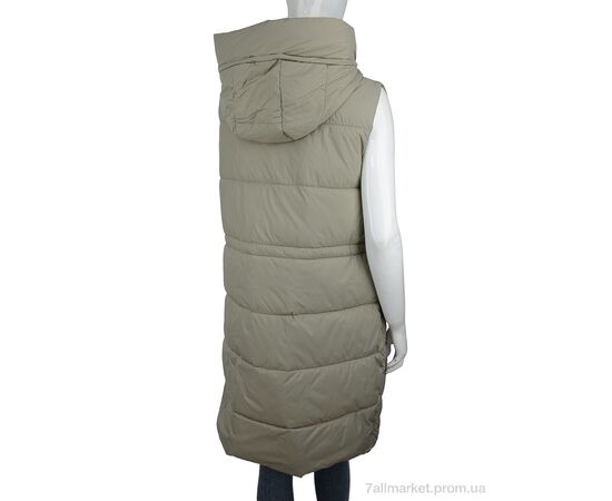 Жилетка жіноча Весна/осінь 2325 khaki (5 шт. р.сітка48-56) "Hope" недорого оптом від прямого постачальника, зображення 2 Жилетка жіноча Весна/осінь 2325 khaki (5 шт. р.сітка48-56) "Hope" недорого оптом від прямого постачальника, зображення 2