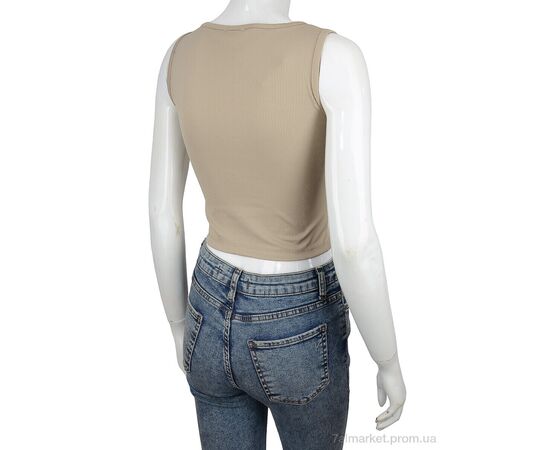 Топ жіночий Літо 1085-4 beige (4 шт. р.сіткаS-XL) "Red Hat" недорого оптом від прямого постачальника, зображення 2 Топ жіночий Літо 1085-4 beige (4 шт. р.сіткаS-XL) "Red Hat" недорого оптом від прямого постачальника, зображення 2