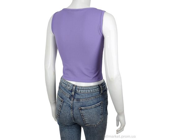 Топ жіночий Літо 1085-5 violet (4 шт. р.сіткаS-XL) "Red Hat" недорого оптом від прямого постачальника, зображення 2 Топ жіночий Літо 1085-5 violet (4 шт. р.сіткаS-XL) "Red Hat" недорого оптом від прямого постачальника, зображення 2