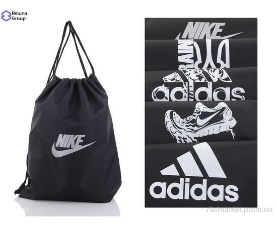 Рюкзак-мешок унисекс Весна/осень FT003 mix (5 шт. р.сетка ) "Reluna Group" недорого оптом от прямого поставщика, изображение 2 Фотография Рюкзак-мешок унисекс Весна/осень FT003 mix (5 шт. р.сетка ) "Reluna Group" недорого оптом от прямого поставщика, изображение 2