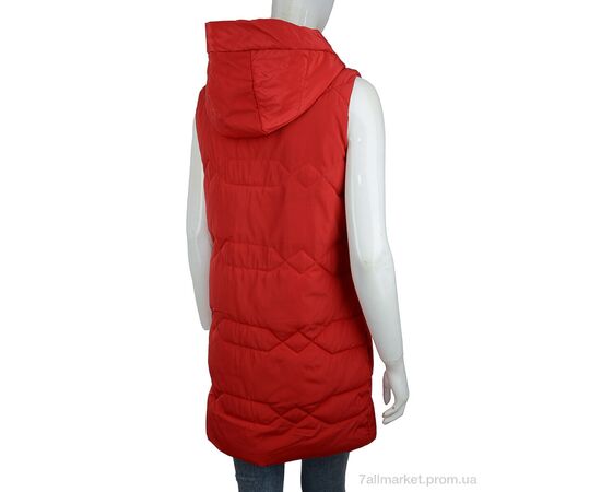 Жилетка жіноча Весна/осінь 809 red (5 шт. р.сіткаM-3XL) "Obuvok" недорого оптом від прямого постачальника, зображення 2 Жилетка жіноча Весна/осінь 809 red (5 шт. р.сіткаM-3XL) "Obuvok" недорого оптом від прямого постачальника, зображення 2