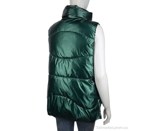 Жилетка жіноча Весна/осінь 2102 green (4 шт. р.сіткаL-2XL) "Obuvok" недорого оптом від прямого постачальника, зображення 2 Жилетка жіноча Весна/осінь 2102 green (4 шт. р.сіткаL-2XL) "Obuvok" недорого оптом від прямого постачальника, зображення 2