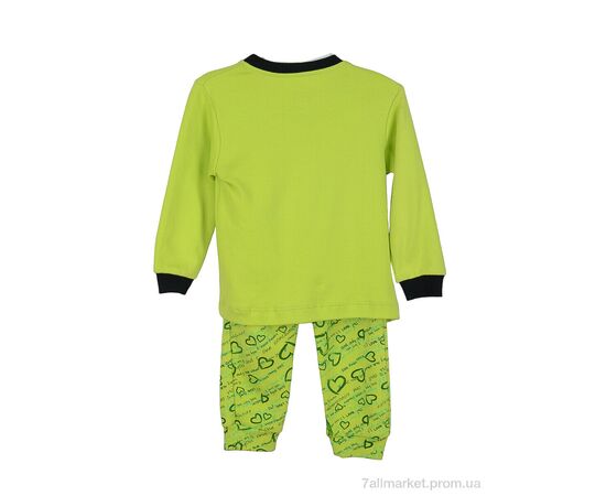 Дитяча піжама Весна/осінь P087 rain of love fistik-yesili (4 шт. р.сітка2-6) "OL" недорого оптом від прямого постачальника, зображення 2 Дитяча піжама Весна/осінь P087 rain of love fistik-yesili (4 шт. р.сітка2-6) "OL" недорого оптом від прямого постачальника, зображення 2