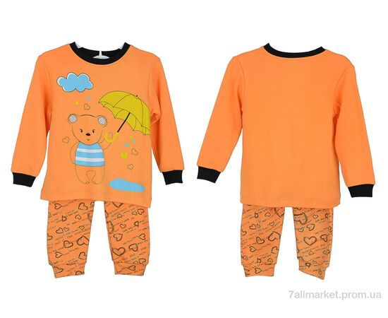 Дитяча піжама Весна/осінь P087 raire of love turuncu (5 шт. р.сітка3-6) "OL" недорого оптом від прямого постачальника, зображення 3 Дитяча піжама Весна/осінь P087 raire of love turuncu (5 шт. р.сітка3-6) "OL" недорого оптом від прямого постачальника, зображення 3