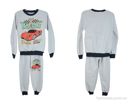 Дитяча піжама Весна/осінь Піжама фліс grey (5 шт. р.сітка3-6) "OL" недорого оптом від прямого постачальника, зображення 3 Дитяча піжама Весна/осінь Піжама фліс grey (5 шт. р.сітка3-6) "OL" недорого оптом від прямого постачальника, зображення 3