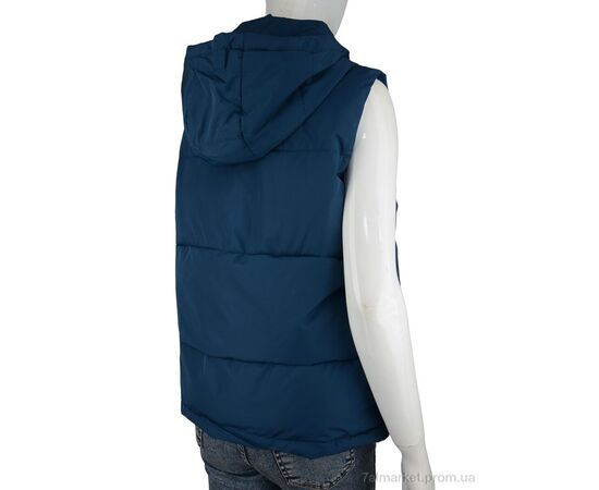 Жилетка жіноча Весна/осінь 20232 blue (06900) (5 шт. р.сіткаL-4XL) "Obuvok" недорого оптом від прямого постачальника, зображення 2 Жилетка жіноча Весна/осінь 20232 blue (06900) (5 шт. р.сіткаL-4XL) "Obuvok" недорого оптом від прямого постачальника, зображення 2