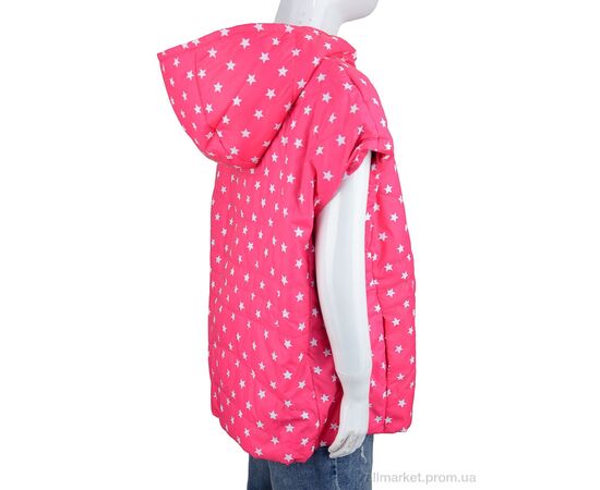 Жилетка детская Весна/осень ЖП2 pink (04106) (4 шт. р.сетка 40-46) "Obuvok" недорого оптом от прямого поставщика, изображение 2 Фотография Жилетка детская Весна/осень ЖП2 pink (04106) (4 шт. р.сетка 40-46) "Obuvok" недорого оптом от прямого поставщика, изображение 2