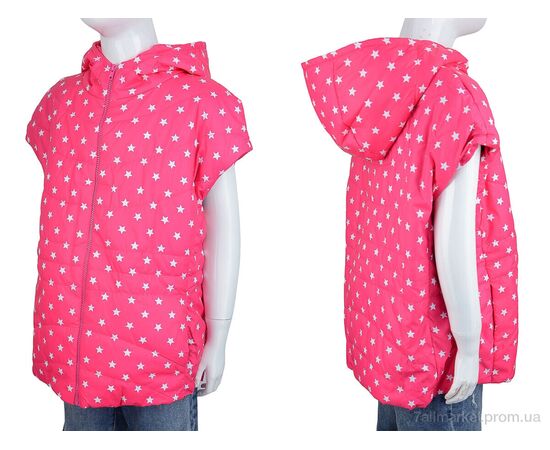 Жилетка детская Весна/осень ЖП2 pink (04106) (4 шт. р.сетка 40-46) "Obuvok" недорого оптом от прямого поставщика, изображение 3 Фотография Жилетка детская Весна/осень ЖП2 pink (04106) (4 шт. р.сетка 40-46) "Obuvok" недорого оптом от прямого поставщика, изображение 3