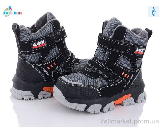 Черевики дитячі зручні Зима T6929-2 (8 пар р.27-32) "BBT" недорого оптом від прямого постачальника Черевики дитячі зручні Зима T6929-2 (8 пар р.27-32) "BBT" недорого оптом від прямого постачальника