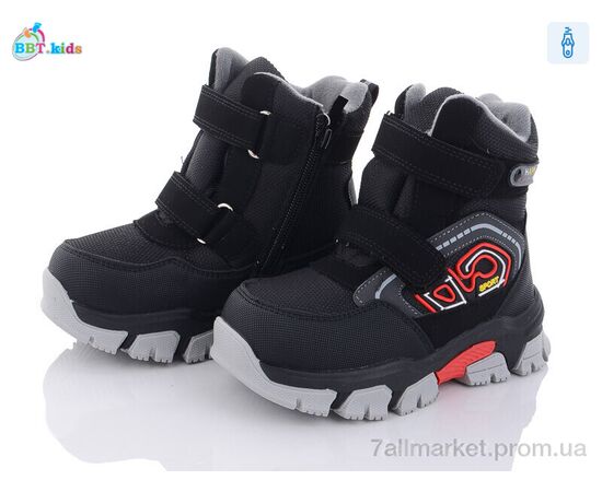 Черевики дитячі зручні Зима T6927-1 (8 пар р.27-32) "BBT" недорого оптом від прямого постачальника Черевики дитячі зручні Зима T6927-1 (8 пар р.27-32) "BBT" недорого оптом від прямого постачальника