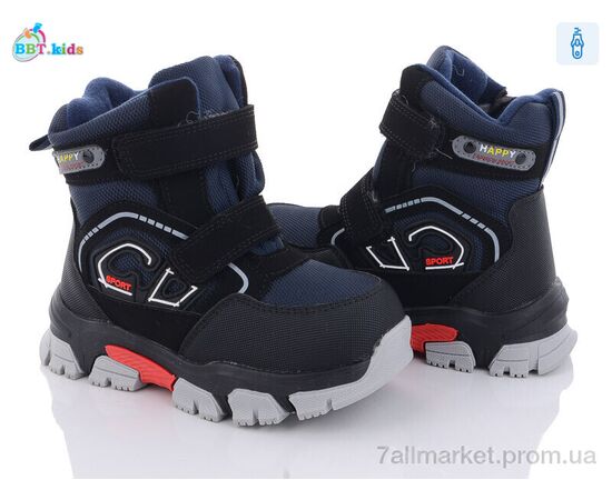 Черевики дитячі зручні Зима T6927-2 (8 пар р.27-32) "BBT" недорого оптом від прямого постачальника Черевики дитячі зручні Зима T6927-2 (8 пар р.27-32) "BBT" недорого оптом від прямого постачальника