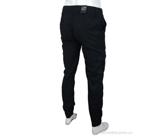 Брюки мужские Зима 8512-1 black (8 шт. р.сетка 29-38) "Baron" недорого оптом от прямого поставщика, изображение 2 Фотография Брюки мужские Зима 8512-1 black (8 шт. р.сетка 29-38) "Baron" недорого оптом от прямого поставщика, изображение 2