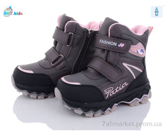 Черевики дитячі зручні Зима T6950-1 (8 пар р.32-37) "BBT" недорого оптом від прямого постачальника Черевики дитячі зручні Зима T6950-1 (8 пар р.32-37) "BBT" недорого оптом від прямого постачальника