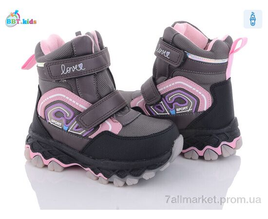 Черевики дитячі зручні Зима T6931-1 (8 пар р.27-32) "BBT" недорого оптом від прямого постачальника Черевики дитячі зручні Зима T6931-1 (8 пар р.27-32) "BBT" недорого оптом від прямого постачальника