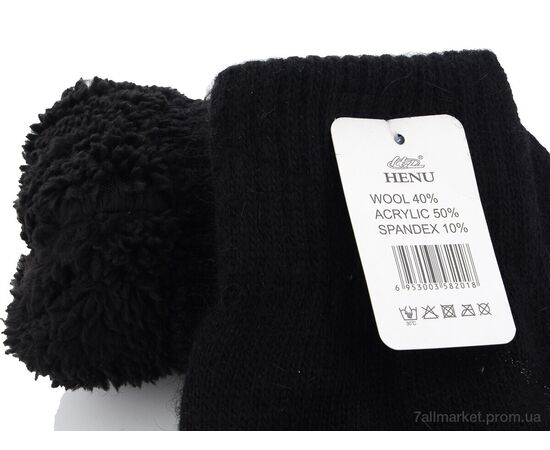 Варежки мужские Зима 8201 black (12 шт. р.сетка 11-13) "KUINH" недорого оптом от прямого поставщика, изображение 2 Фотография Варежки мужские Зима 8201 black (12 шт. р.сетка 11-13) "KUINH" недорого оптом от прямого поставщика, изображение 2