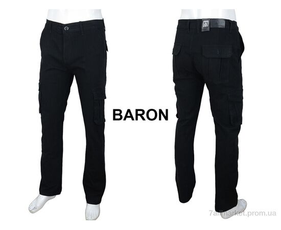 Брюки мужские  8422-1 (8 шт. р.сетка 32-42) "Baron" недорого оптом от прямого поставщика, изображение 3 Фотография Брюки мужские  8422-1 (8 шт. р.сетка 32-42) "Baron" недорого оптом от прямого поставщика, изображение 3