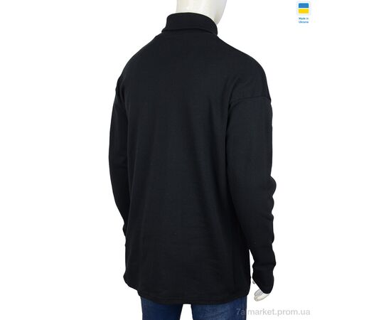 Водолазка чоловіча Зима Гольф батал чорний (6 шт. р.сіткаXL-6XL) "Banko" недорого оптом від прямого постачальника, зображення 2 Водолазка чоловіча Зима Гольф батал чорний (6 шт. р.сіткаXL-6XL) "Banko" недорого оптом від прямого постачальника, зображення 2