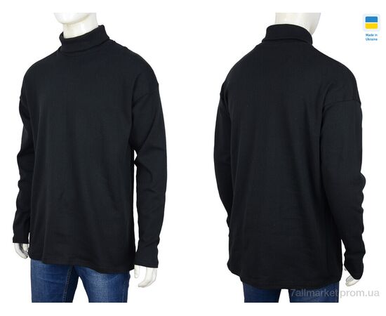 Водолазка чоловіча Зима Гольф батал чорний (6 шт. р.сіткаXL-6XL) "Banko" недорого оптом від прямого постачальника, зображення 3 Водолазка чоловіча Зима Гольф батал чорний (6 шт. р.сіткаXL-6XL) "Banko" недорого оптом від прямого постачальника, зображення 3