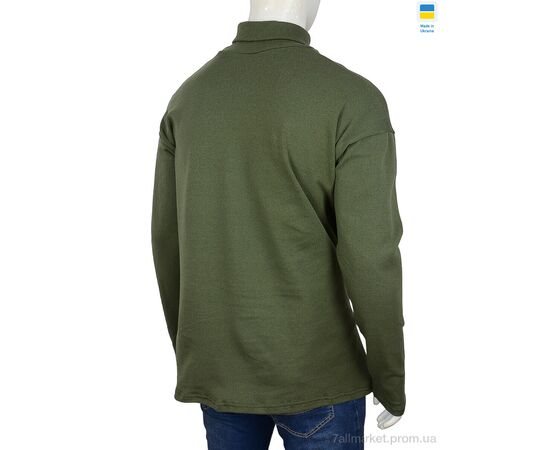 Водолазка чоловіча Зима Гольф батал зелений (6 шт. р.сіткаXL-6XL) "Banko" недорого оптом від прямого постачальника, зображення 2 Водолазка чоловіча Зима Гольф батал зелений (6 шт. р.сіткаXL-6XL) "Banko" недорого оптом від прямого постачальника, зображення 2