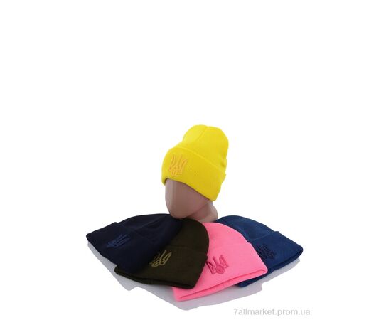 Шапка унісекс Зима Шапка з вишивкою тризуб на флісі B002 mix (5 шт. р.сіткаOne size) "VIOLA" недорого оптом від прямого постачальника Шапка унісекс Зима Шапка з вишивкою тризуб на флісі B002 mix (5 шт. р.сіткаOne size) "VIOLA" недорого оптом від прямого постачальника