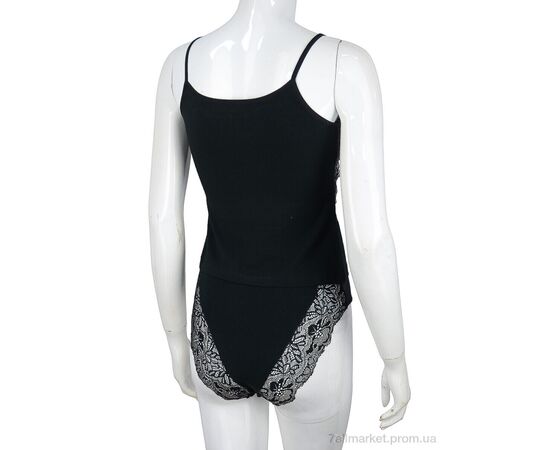 Фотография Комплект белья Весна/осень QG1010 black (4 шт. р.сетка L-3XL) "Textile" недорого оптом от прямого поставщика, изображение 2