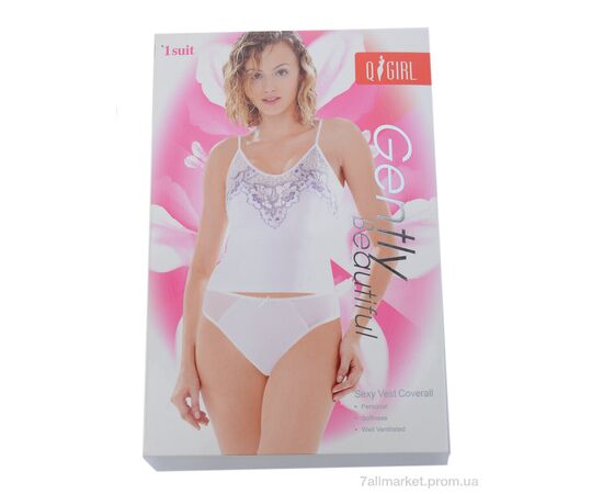 Фотография Комплект белья Весна/осень QG1010 black (4 шт. р.сетка L-3XL) "Textile" недорого оптом от прямого поставщика, изображение 3