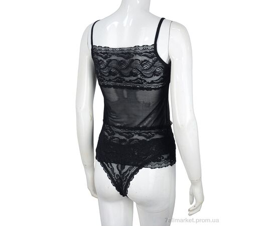 Фотография Комплект белья Весна/осень QG1030 black (4 шт. р.сетка L-3XL) "Textile" недорого оптом от прямого поставщика, изображение 2