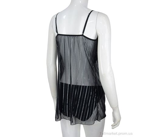 Комплект белья Весна/осень QG1193 black (4 шт. р.сетка L-3XL) "Textile" недорого оптом от прямого поставщика, изображение 2 Фотография Комплект белья Весна/осень QG1193 black (4 шт. р.сетка L-3XL) "Textile" недорого оптом от прямого поставщика, изображение 2